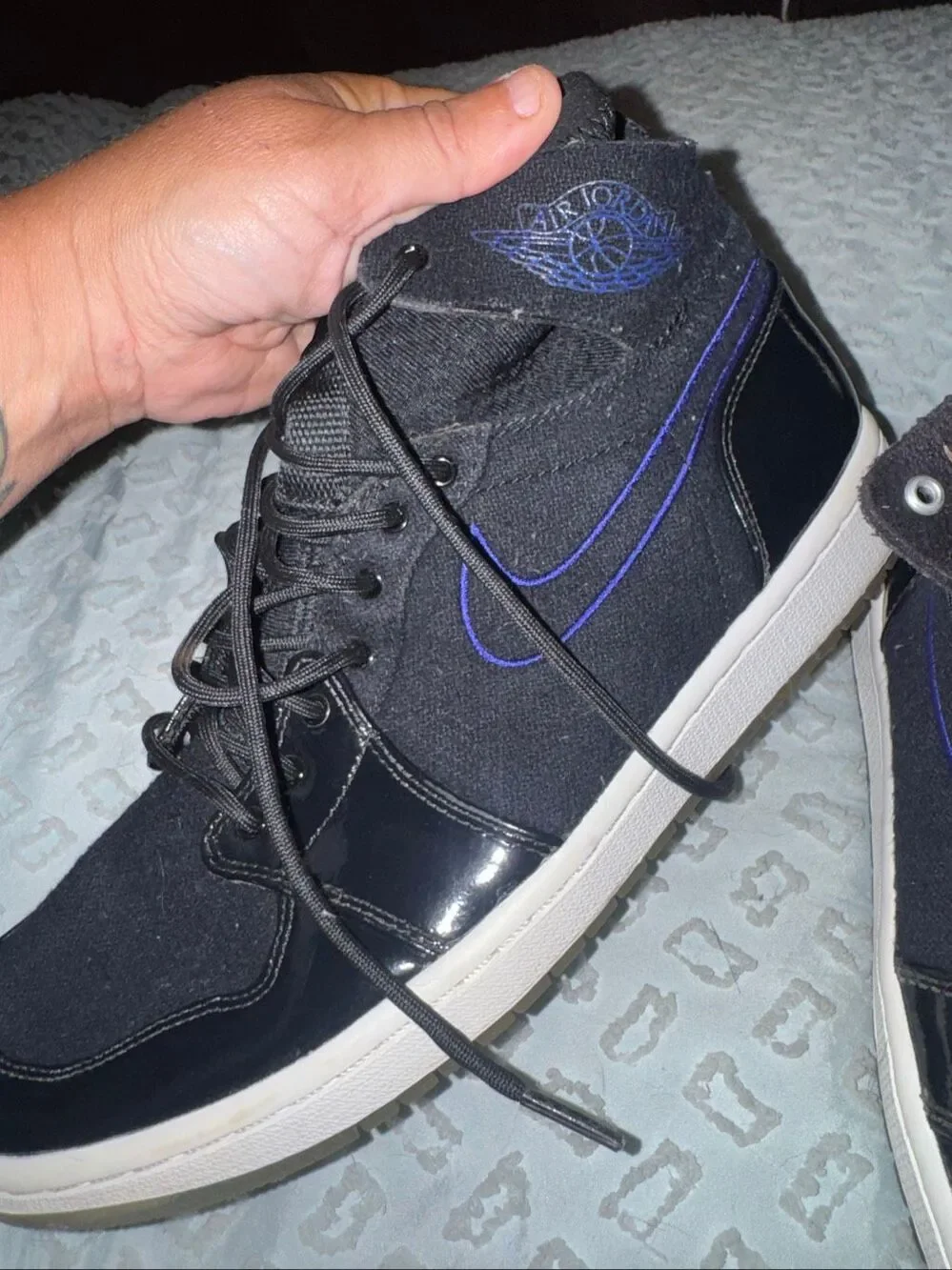 Nike Air Jordan 1 Retro Ultra High space Jam sneakers size 9.5